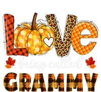 Leopard Pumpkin Love Being Called Grammy Fall Thanksgiving T-Shirt