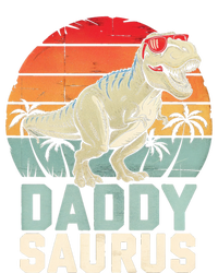 Daddysaurus Dinosaur T Rex Dad Father Retro Funny Gift Zip Tote Bag