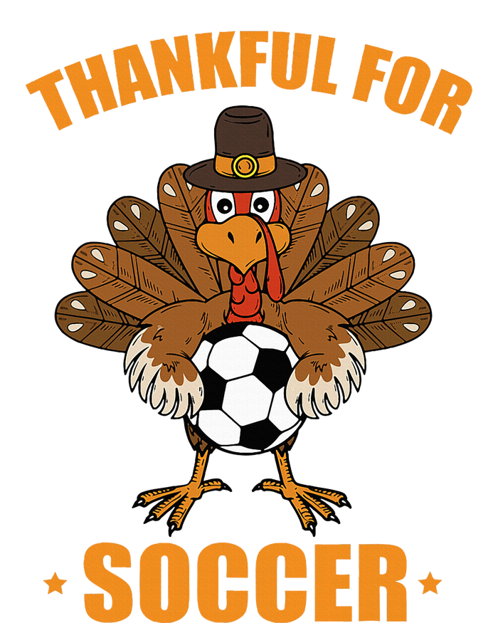 Thankful For Soccer Turkey Funny Soccer Thanksgiving Sustainable Bucket Hat