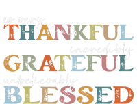 Thankful Grateful Blessed Happy Thanksgiving Day Funny Gifts T-Shirt