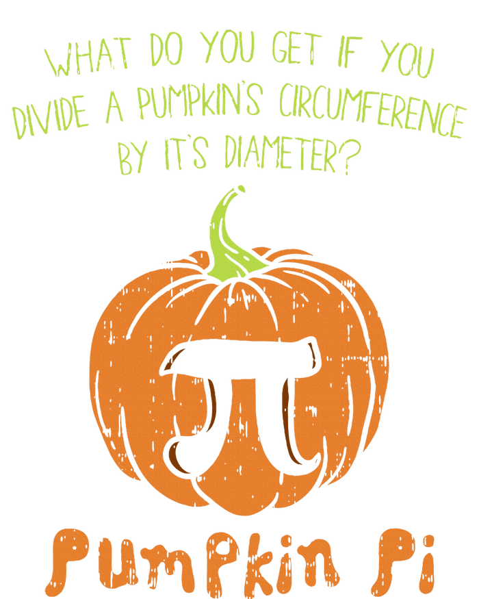 Pumpkin Pie Math Funny Halloween Thanksgiving Pi Day T-Shirt