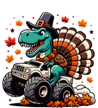 Thanksgiving Dinosaur T Rex Fall Truck T-Shirt