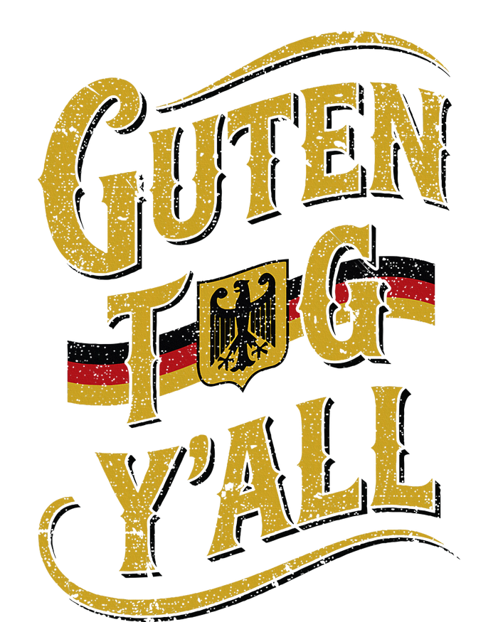 Guten Tag YAll German Flag Oktoberfest Tall T-Shirt