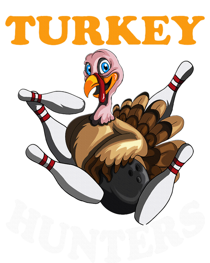 Turkey Hunters Turkey Thanksgiving Bowling Bahn Bowling T-Shirt