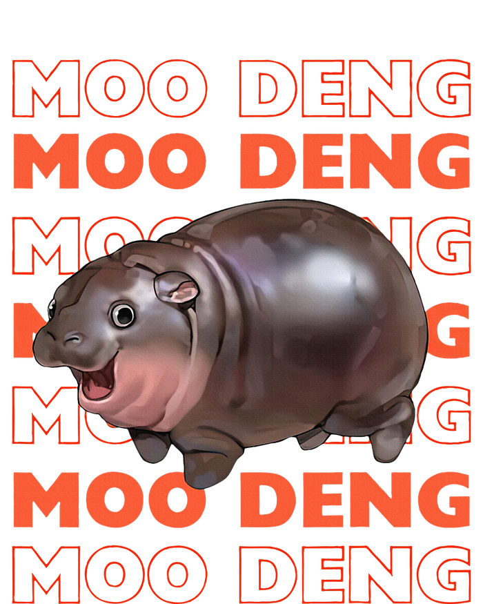 Pygmy Bouncy Pig In Thai Costume Moo Deng T-Shirt