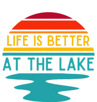 Life Is Better At The Lake Life Bum Lake Lover Pontoon Tank Top