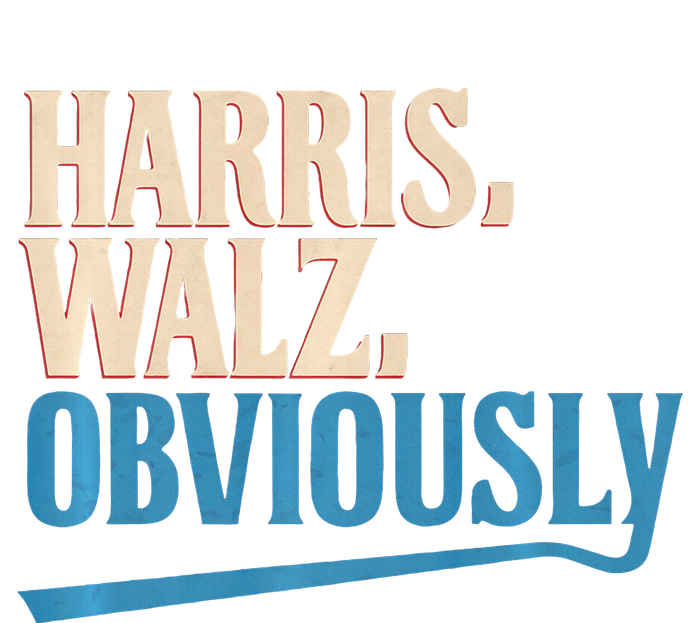 Harris Walz Obviously Election 2024 T-Shirt