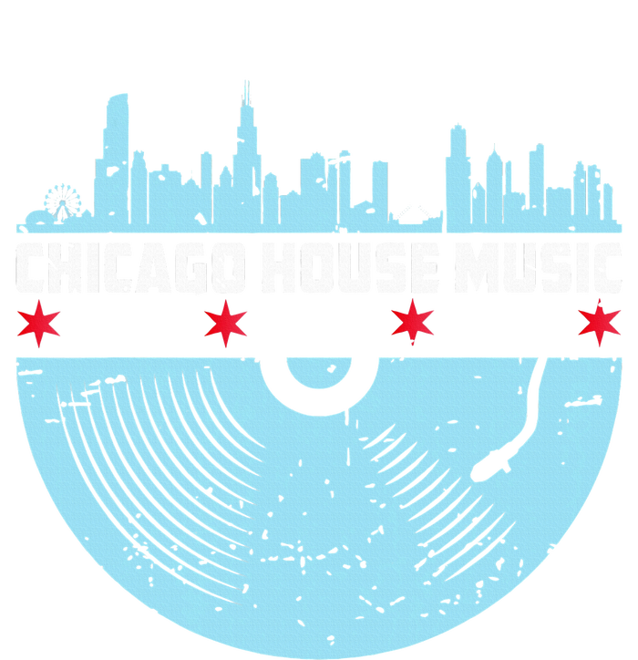 Chicago House Music Vinyl Dj Vintage Short Acrylic Beanie