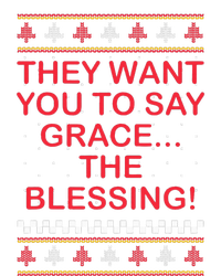 Grace The Blessing Ugly Christmas Sweaters Magnet