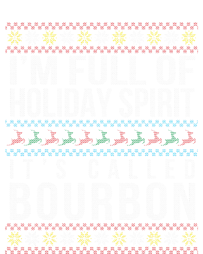 Ugly Christmas Drinking Funny Bourbon Holiday Party Performance Sprint T-Shirt