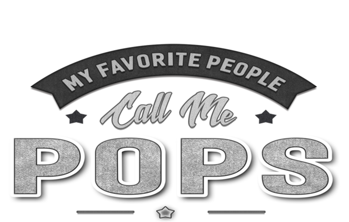 Graphic 365 My Favorite People Call Me Pops Grandpa Gift T-Shirt