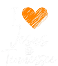 I Love Jesus And Tennessee Orange Heart Cute Fan Gift Wool Snapback Cap