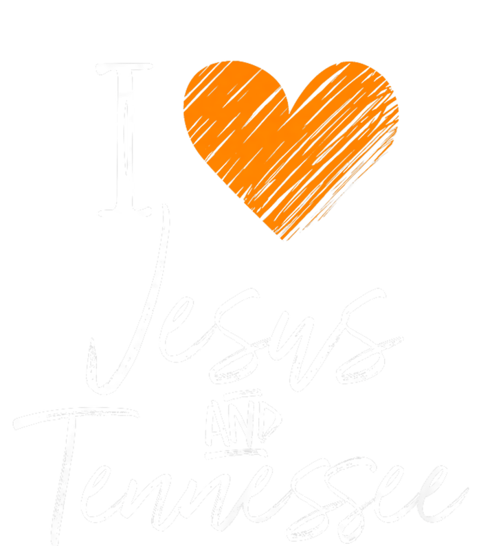 I Love Jesus And Tennessee Orange Heart Cute Fan Gift Wool Snapback Cap