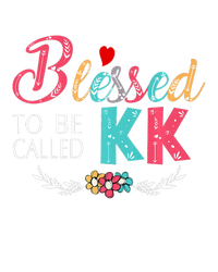 Blessed To Be Called Kk Colorful Art Pom Pom 12in Knit Beanie