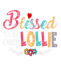 Blessed To Be Called Lollie Colorful Art Bumper Sticker