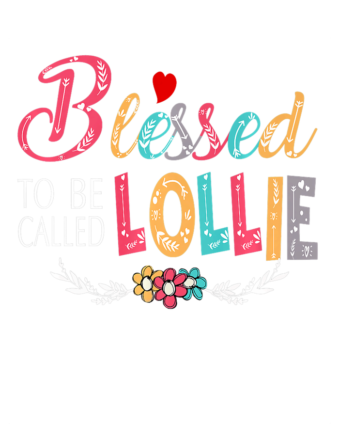 Blessed To Be Called Lollie Colorful Art Bumper Sticker