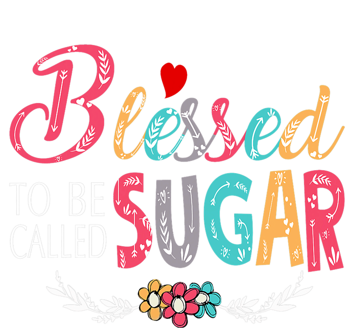 Blessed To Be Called Sugar Colorful Art Wool Snapback Cap