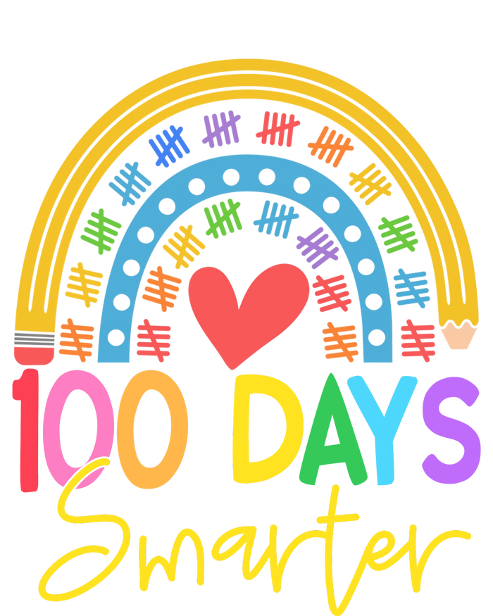 100 Days Smarter Rainbow T-Shirt