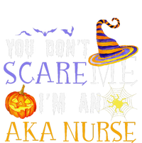 You DonT Scare Aka Nurse Halloween Saying Fun Valucap Bio-Washed Visor