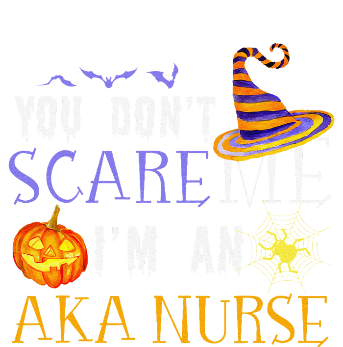 You DonT Scare Aka Nurse Halloween Saying Fun Valucap Bio-Washed Visor