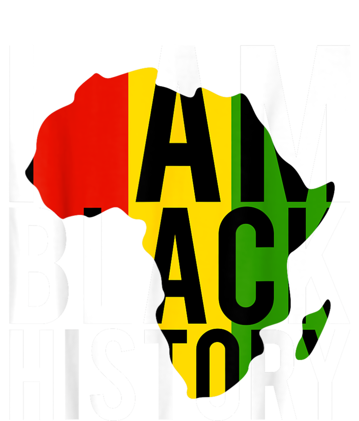 I Am Black History Black History Month & Pride Gift Pom Pom 12in Knit Beanie