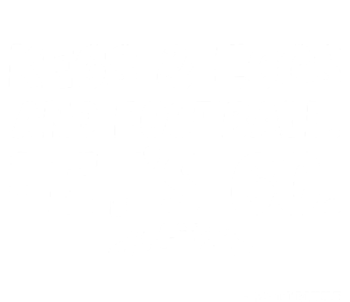 Kegs And Eggs And Football Cool Tank Top