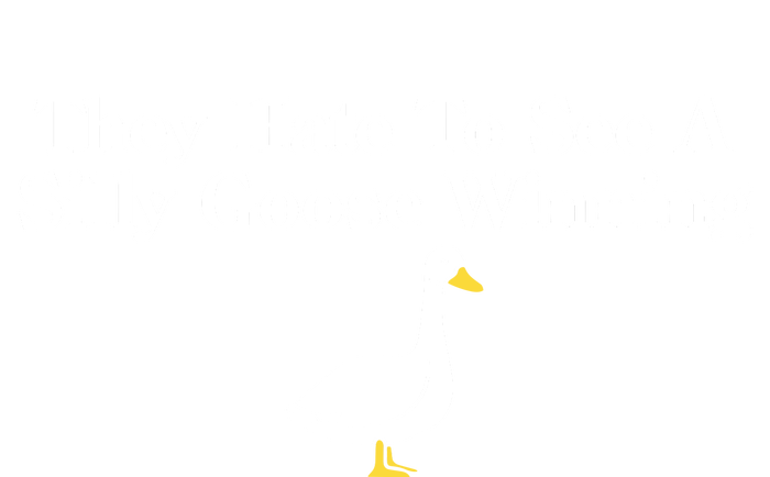 They Hate To See A Silly Goose Winning V-Neck T-Shirt