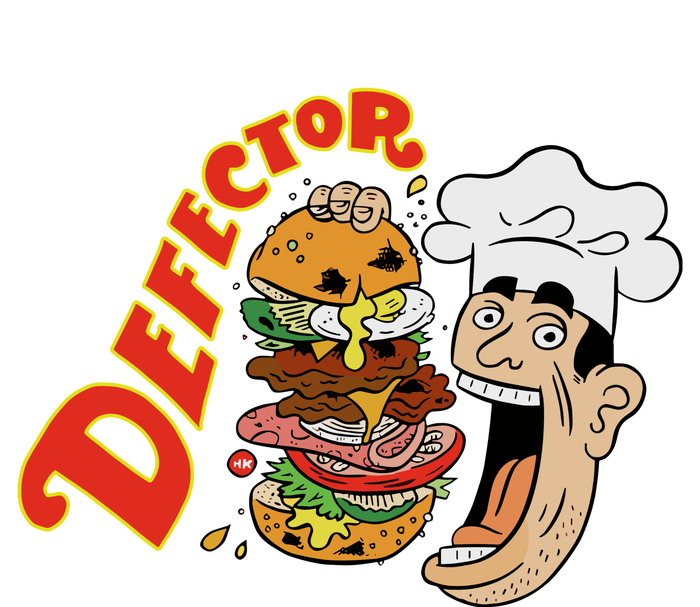 Defector Chefector Big Burger Tall Fusion ChromaSoft Performance T-Shirt