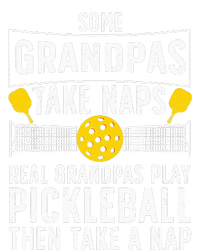 Cool Pickleball Grandpa Paddle Sport Pickleball Player Women's Knotted Racerback Tank