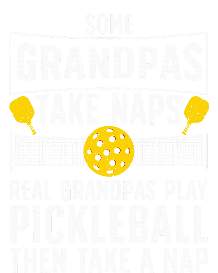 Cool Pickleball Grandpa Paddle Sport Pickleball Player Women's Knotted Racerback Tank