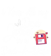 I Keep All My Dad Jokes In A Dadabase Funny Dad Jokes Great Gift T-Shirt