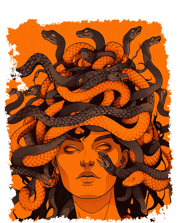 Medusa Orange Hoodie