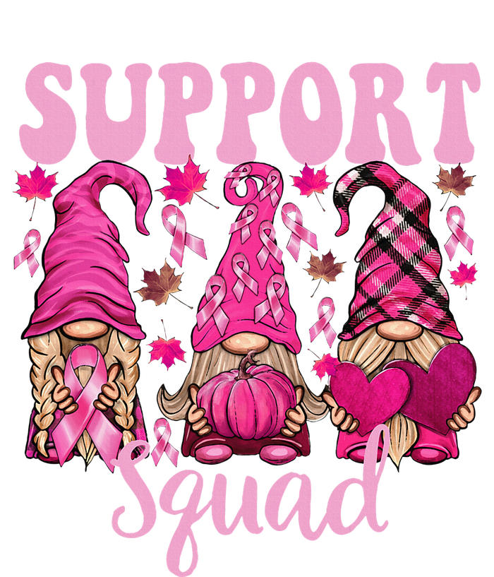 Breast Cancer For Gnomes Support Squad Gnomies Sustainable Bucket Hat