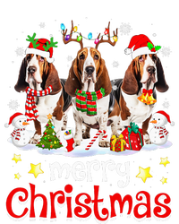 Basset Hound Christmas With Decorations Xmas T-Shirt