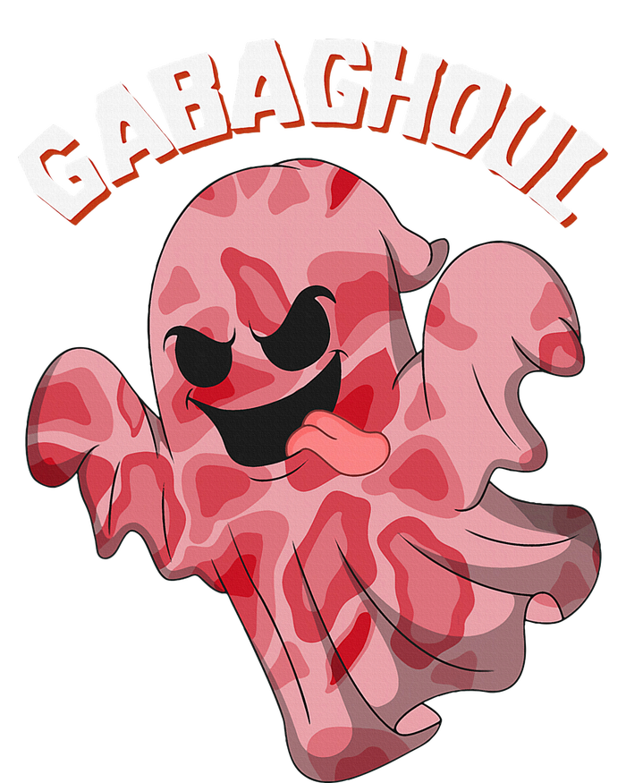 Gabaghoul Ghost Italian Ham Halloween Gabagool Parody Tie-Dye Long Sleeve Shirt