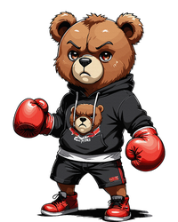 Teddy Bear Gangster Boxer With Hip Hop Street Clothes Premium T-Shirt