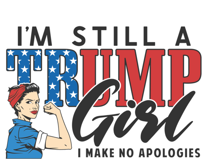 IM Still A Trump Make No Apologies Patriotic American Gift Zip Tote Bag