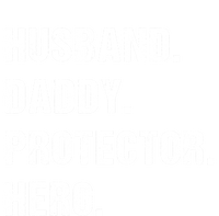 Husband Daddy Protector Hero Funny Gift Fathers Day Gift Softstyle Adult Sport Polo