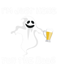 Im Just Here For The Boos Halloween Ghost Kids Long Sleeve Shirt