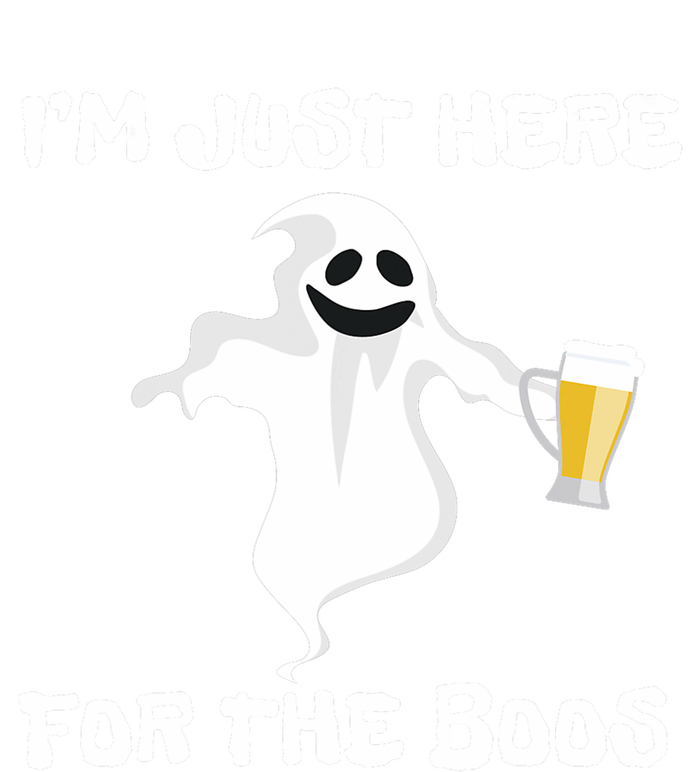 Im Just Here For The Boos Halloween Ghost Kids Long Sleeve Shirt