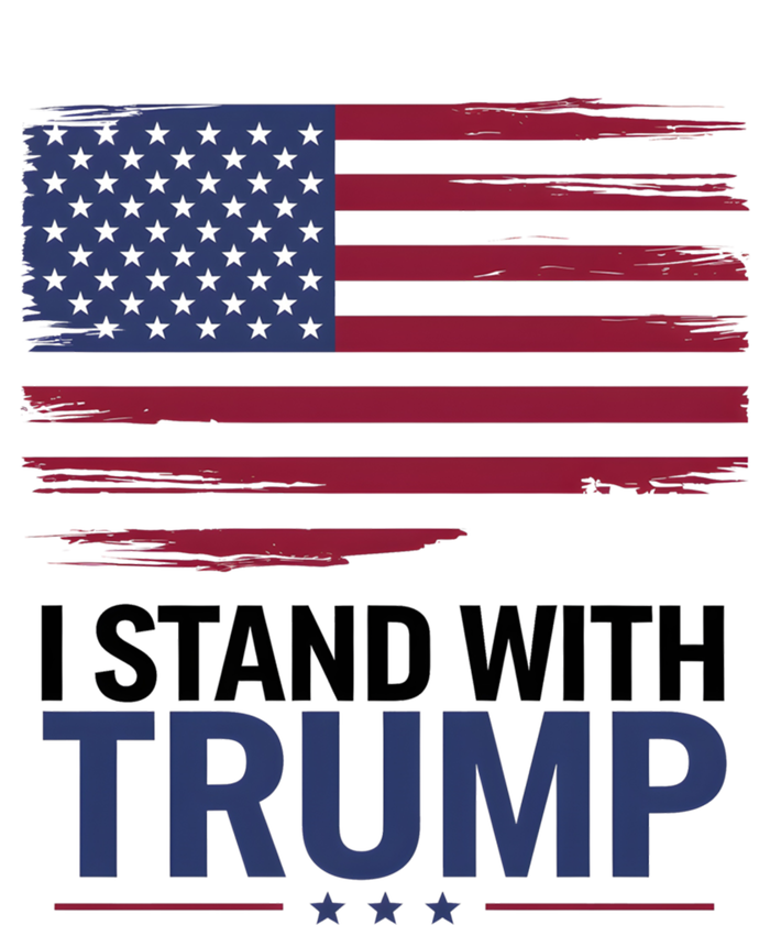 I Stand With Trump Trump For President Trump Vance 2024 Cool Gift T-Shirt