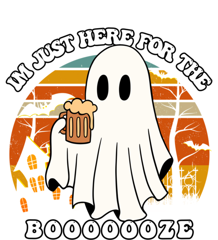 IM Just Here For The Booze Funny Halloween Beer Lover Ghost Magnet