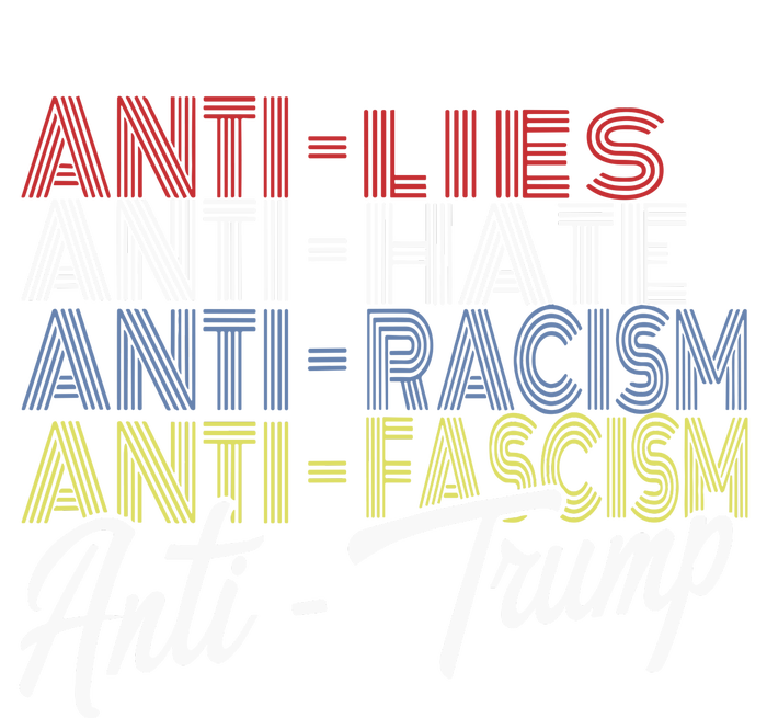 Anti Trump Hate Lies And Fascism Resist Vote Nov 5 2024 Tall Long Sleeve T-Shirt