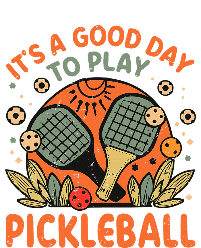 ItS A Good Day To Play Pickleball Kids Long Sleeve Shirt