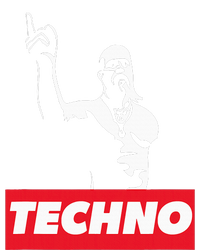 Techno Viking Art For Raver Dj Hard Techno Party Festival Tall Hoodie