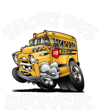 Short Bus Driver Short School Bus Hot Rod Lovers Stripe Pom Pom Beanie