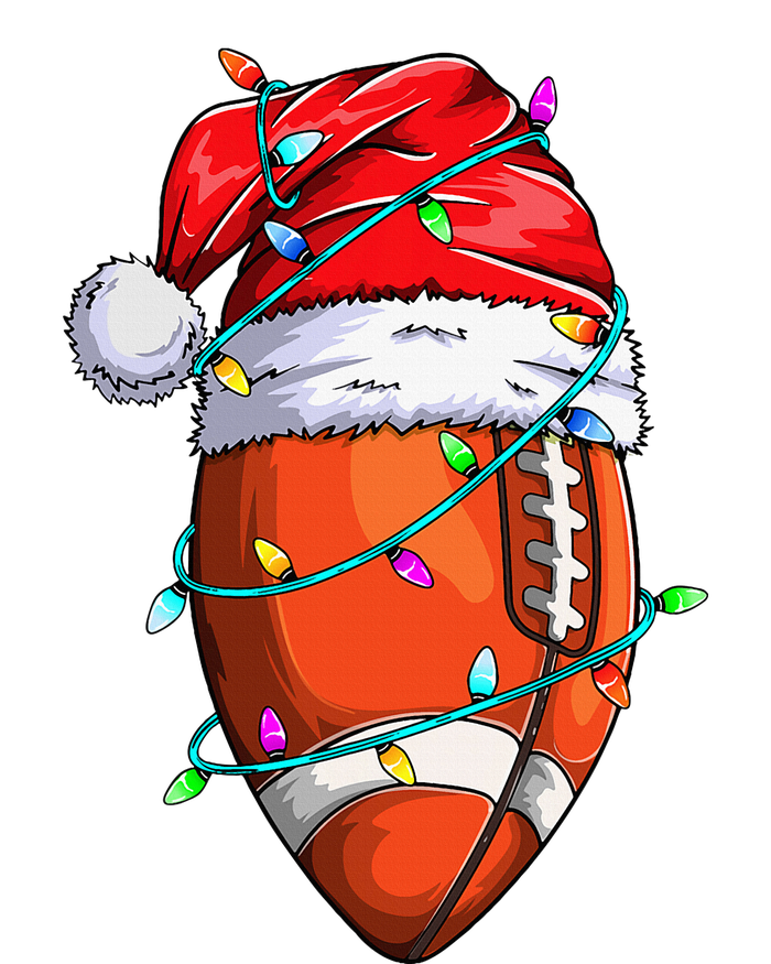 Santa Sports Design For Christmas Football Player Coaster