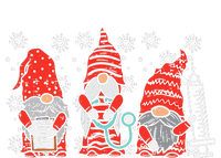 Nurse Christmas Gnomes Cute Xmas Scrub Top T-Shirt