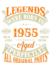 70th Birthday Vintage Legends Born In 1955 70 Years Old T-Shirt