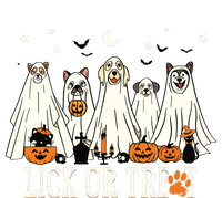 Lick Or Treat Funny Ghost Dog Cute Halloween Dog Lover T-Shirt